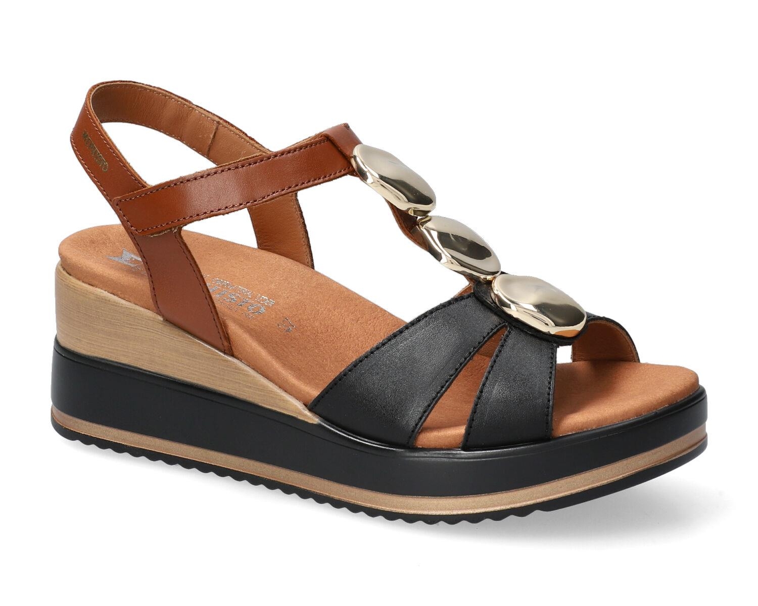 sandales femme modèle Sallie Noir - Mephisto